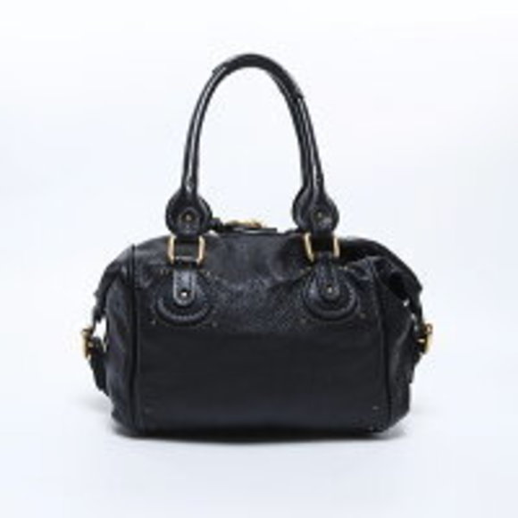 Chloe Paddington Leather Shoulder Bag Black - Picture 2 of 12